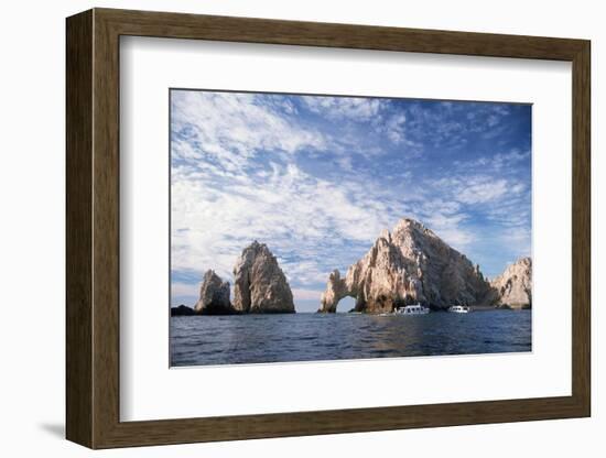 Rock Formations at Cape San Lucas-Neil Rabinowitz-Framed Photographic Print