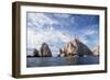 Rock Formations at Cape San Lucas-Neil Rabinowitz-Framed Photographic Print