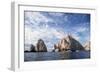 Rock Formations at Cape San Lucas-Neil Rabinowitz-Framed Photographic Print