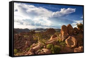 Rock Formations at Damaraland-Circumnavigation-Framed Stretched Canvas