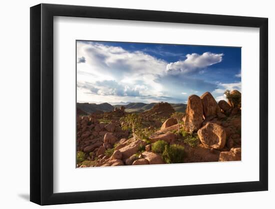 Rock Formations at Damaraland-Circumnavigation-Framed Photographic Print