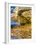 Rock formations at Pictured Rocks National Lakeshore on Upper Peninsula, Michigan-Terry Eggers-Framed Photographic Print