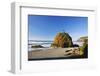 Rock Formations at Short Beach with Cape Meares, Oregon, USA-Craig Tuttle-Framed Photographic Print