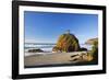 Rock Formations at Short Beach with Cape Meares, Oregon, USA-Craig Tuttle-Framed Photographic Print