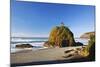 Rock Formations at Short Beach with Cape Meares, Oregon, USA-Craig Tuttle-Mounted Photographic Print