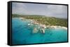 Rock Formations at the Baths on Virgin Gorda-Macduff Everton-Framed Stretched Canvas