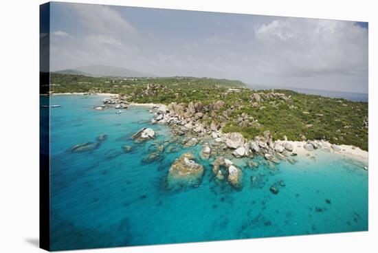 Rock Formations at the Baths on Virgin Gorda-Macduff Everton-Stretched Canvas