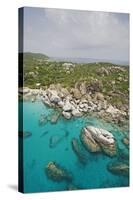 Rock Formations at the Baths on Virgin Gorda-Macduff Everton-Stretched Canvas