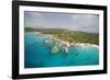 Rock Formations at the Baths on Virgin Gorda-Macduff Everton-Framed Photographic Print