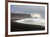 Rock formations at the beach of Reynisfjara, Vik, Sudurland, Iceland, Europe-ClickAlps-Framed Photographic Print