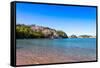 Rock Formations at the North Shore of Lake Superior, Ontario, Canada-null-Framed Stretched Canvas