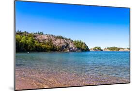 Rock Formations at the North Shore of Lake Superior, Ontario, Canada-null-Mounted Photographic Print