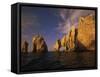 Rock Formations, Cabo San Lucas, Mexico-Walter Bibikow-Framed Stretched Canvas