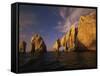 Rock Formations, Cabo San Lucas, Mexico-Walter Bibikow-Framed Stretched Canvas