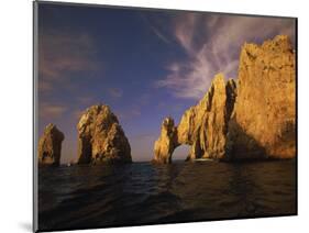 Rock Formations, Cabo San Lucas, Mexico-Walter Bibikow-Mounted Photographic Print