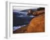 Rock Formations, Cape Kiwanda State Park, Oregon, USA-Charles Gurche-Framed Premium Photographic Print