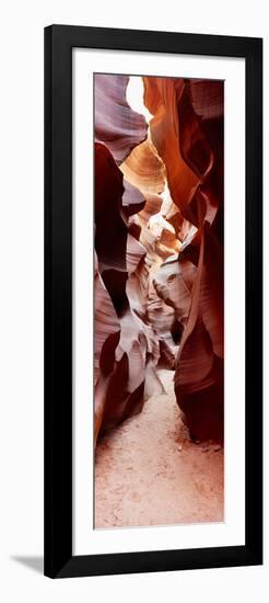 Rock formations in a canyon, Antelope Canyon, Arizona, USA-null-Framed Photographic Print