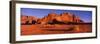 Rock Formations in a Desert, Jebel Um Ishrin, Wadi Rum, Jordan-null-Framed Photographic Print