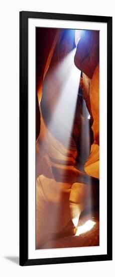 Rock Formations in a Slot Canyon, Upper Antelope Canyon, Antelope Canyon, Page, Arizona, USA-null-Framed Photographic Print