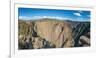 Rock formations in Black Canyon of the Gunnison National Park, Colorado, USA-null-Framed Photographic Print