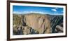 Rock formations in Black Canyon of the Gunnison National Park, Colorado, USA-null-Framed Photographic Print