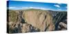 Rock formations in Black Canyon of the Gunnison National Park, Colorado, USA-null-Stretched Canvas