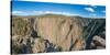 Rock formations in Black Canyon of the Gunnison National Park, Colorado, USA-null-Stretched Canvas