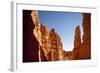 Rock Formations in Bryce Canyon National Park in Moonlight-Paul Souders-Framed Photographic Print