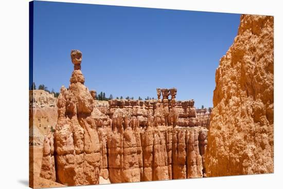 Rock Formations in Bryce Canyon National Park-Paul Souders-Stretched Canvas