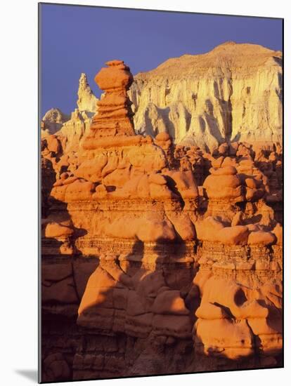 Rock formations in Goblin Valley State Park-Scott T^ Smith-Mounted Photographic Print