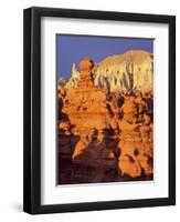 Rock formations in Goblin Valley State Park-Scott T^ Smith-Framed Photographic Print
