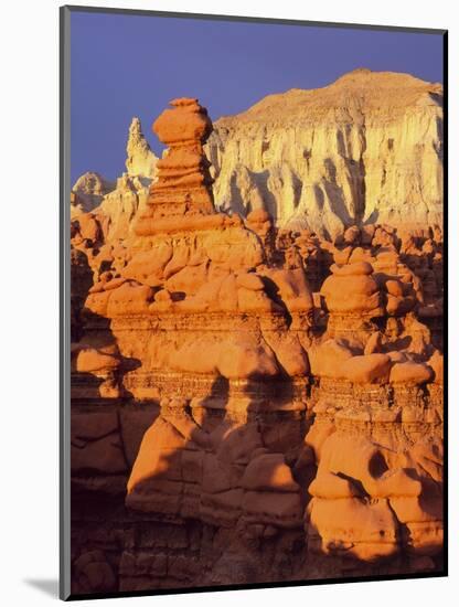 Rock formations in Goblin Valley State Park-Scott T^ Smith-Mounted Photographic Print