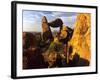 Rock Formations in Grapevine Hills, Big Bend National Park, Texas, USA-Jerry Ginsberg-Framed Photographic Print