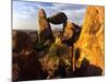 Rock Formations in Grapevine Hills, Big Bend National Park, Texas, USA-Jerry Ginsberg-Mounted Photographic Print