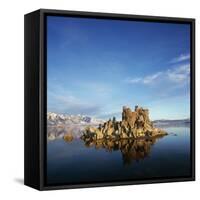 Rock Formations in Mono Lake-Micha Pawlitzki-Framed Stretched Canvas