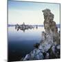 Rock Formations in Mono Lake-Micha Pawlitzki-Mounted Photographic Print