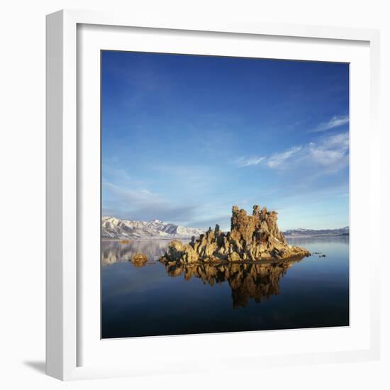 Rock Formations in Mono Lake-Micha Pawlitzki-Framed Photographic Print