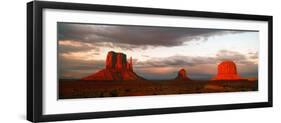 Rock Formations in Monument Valley, San Juan County, Utah, USA-null-Framed Photographic Print