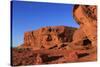 Rock formations in Pioneer Park, St. George, Utah, United States of America, North America-Richard Cummins-Stretched Canvas