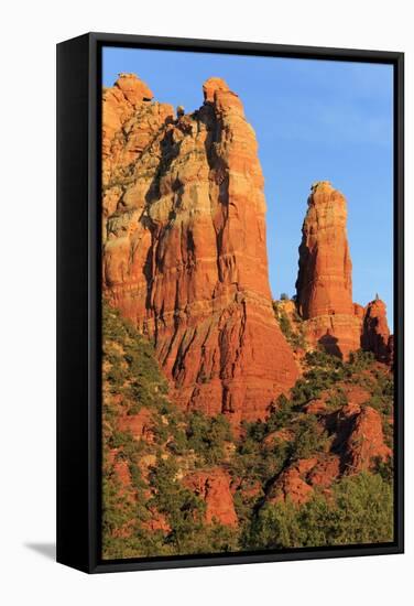 Rock Formations in Sedona, Arizona, United States of America, North America-Richard Cummins-Framed Stretched Canvas