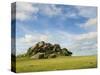 Rock Formations in Serengeti National Park-Bob Krist-Stretched Canvas