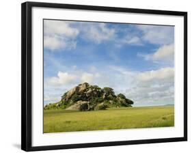 Rock Formations in Serengeti National Park-Bob Krist-Framed Photographic Print