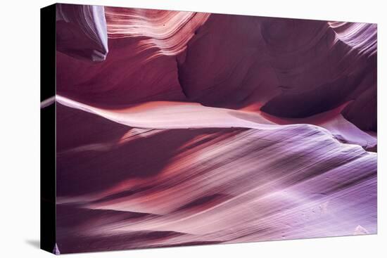 Rock Formations in the Antelope Canyon National Park, Arizona-null-Stretched Canvas