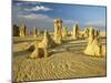 Rock Formations in the Pinnacle Desert in Nambung National Park Near Perth, Western Australia-Gavin Hellier-Mounted Photographic Print