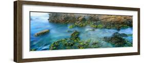 Rock Formations in the Sea, Bird Rock, La Jolla, San Diego, California, Usa-null-Framed Photographic Print