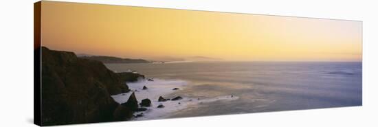 Rock Formations in the Sea, Pacific Ocean, San Francisco, California, USA-null-Stretched Canvas