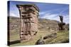 Rock Formations in the Tinajani Canyon in the Andes-Peter Groenendijk-Stretched Canvas