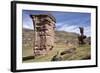 Rock Formations in the Tinajani Canyon in the Andes-Peter Groenendijk-Framed Photographic Print