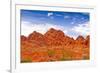 Rock Formations in the Valley of Fire in Nevada-photographhunter-Framed Photographic Print