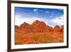 Rock Formations in the Valley of Fire in Nevada-photographhunter-Framed Photographic Print